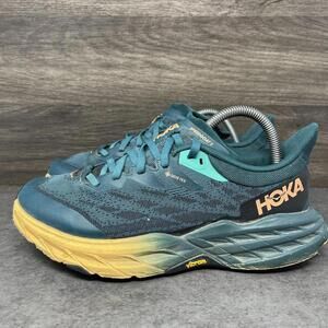 HOKA Speedgost 5 GTX Sneakers Womens Size 8.5 Green Trail Running Shoes One One